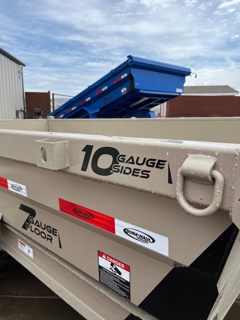 2025 DURA-HAUL 14' DUMP TRAILER 14K RATED - Image 9